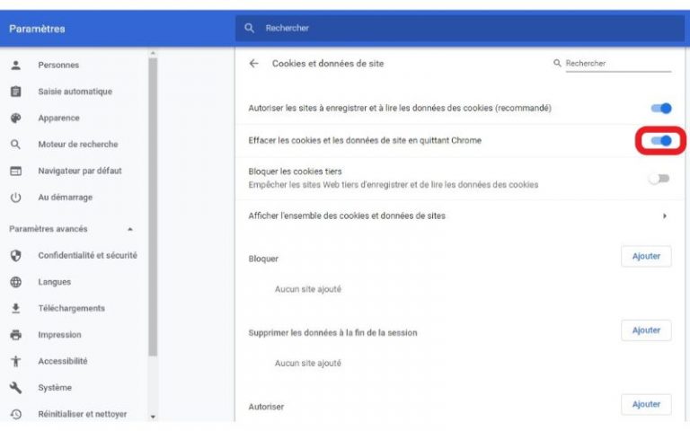 Comment effacer l’historique google chrome - meilleurdunet