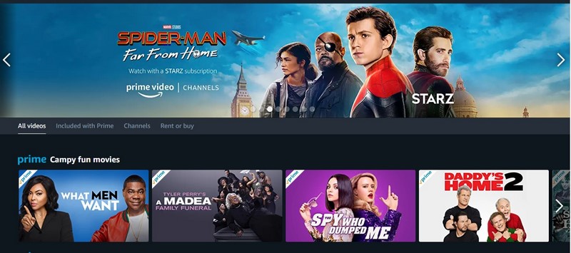 plateforme streaming Amazon Prime